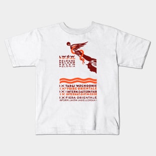 1929 Lwow Eastern International Fair Kids T-Shirt